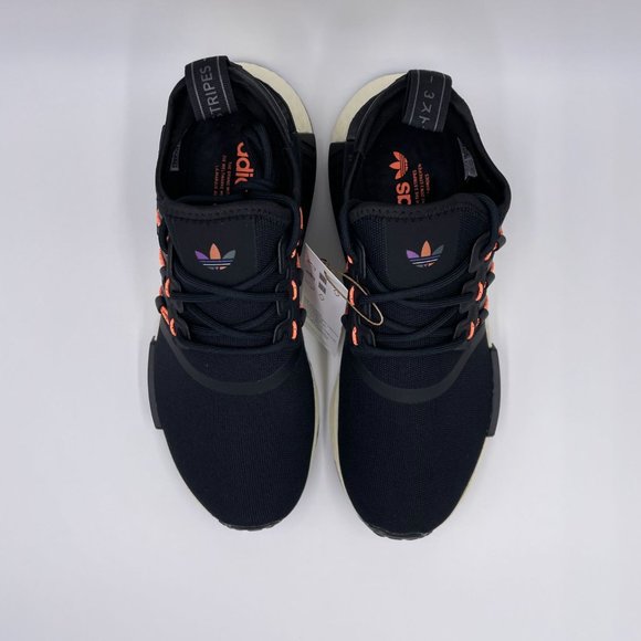 adidas NMD R1 Black Mens Shoes - Picture 5 of 8